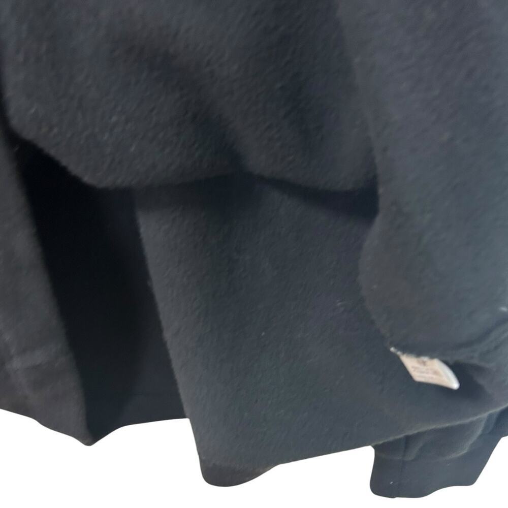 Goop G. Label Womens 'Torres' Puff-Sleeve Ruffle Sweatshirt Pullover Black Small - Picture 13 of 13